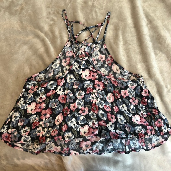 Hollister flowy floral tank top - Picture 3 of 3